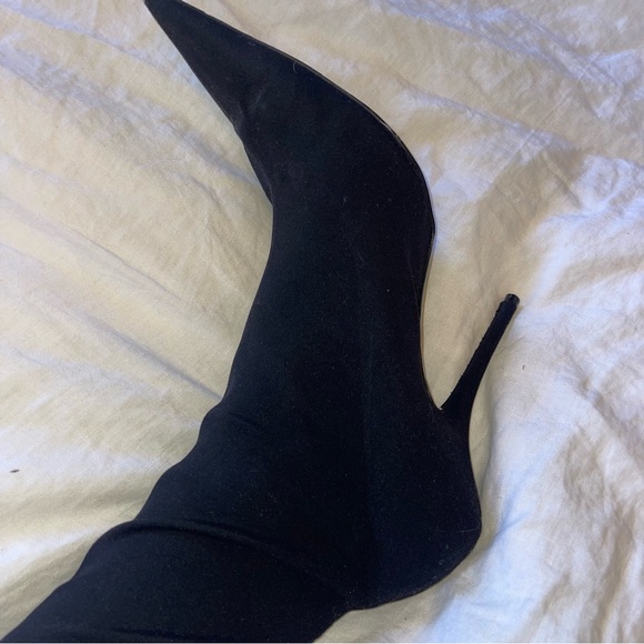 Balenciaga Black Heeled Boots with Stiletto Heel - Picture 15 of 16